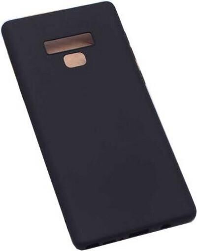 Jopus Galaxy Note 9 ile Uyumlu Soft Oil  Silikon Kılıf Siyah