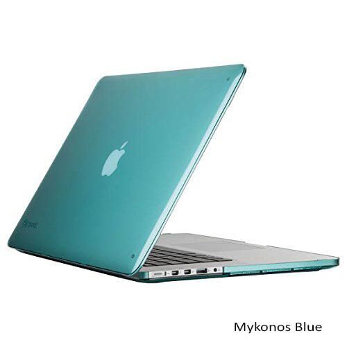 Speck SmartShell Macbook Pro Retina 15'' ile Uyumlu Koruma Kılıf Mykonos Blue