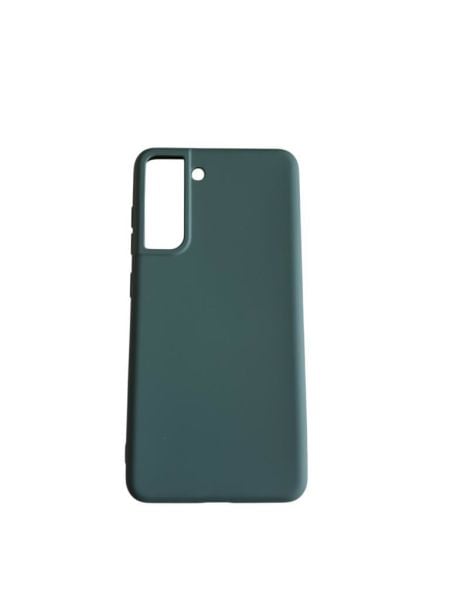 Galaxy S21 FE ile Uyumlu Cappy Silikon Kılıf Yeşil