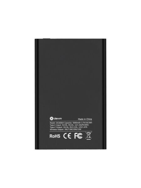 Dexim A16 5000mAh Alüminyum Magsafe Taşınabilir Şarj Cihazı Siyah - DCA0064