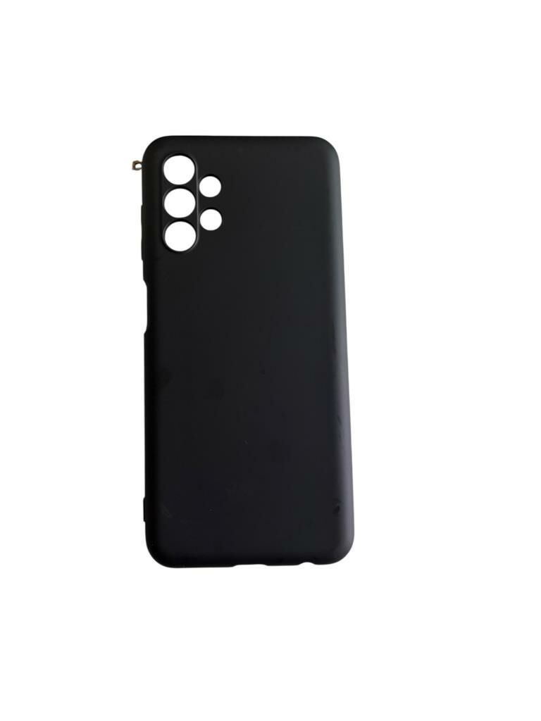 Galaxy A13 ile Uyumlu Cappy Silikon Kılıf Siyah