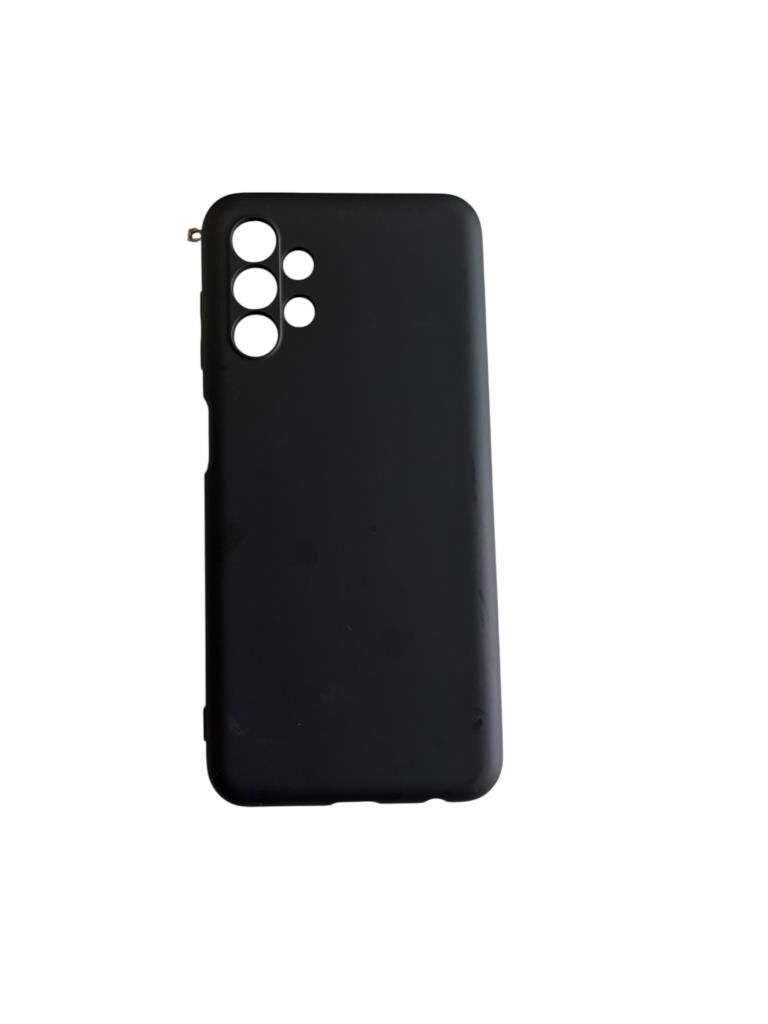 Galaxy A13 ile Uyumlu Cappy Silikon Kılıf Siyah