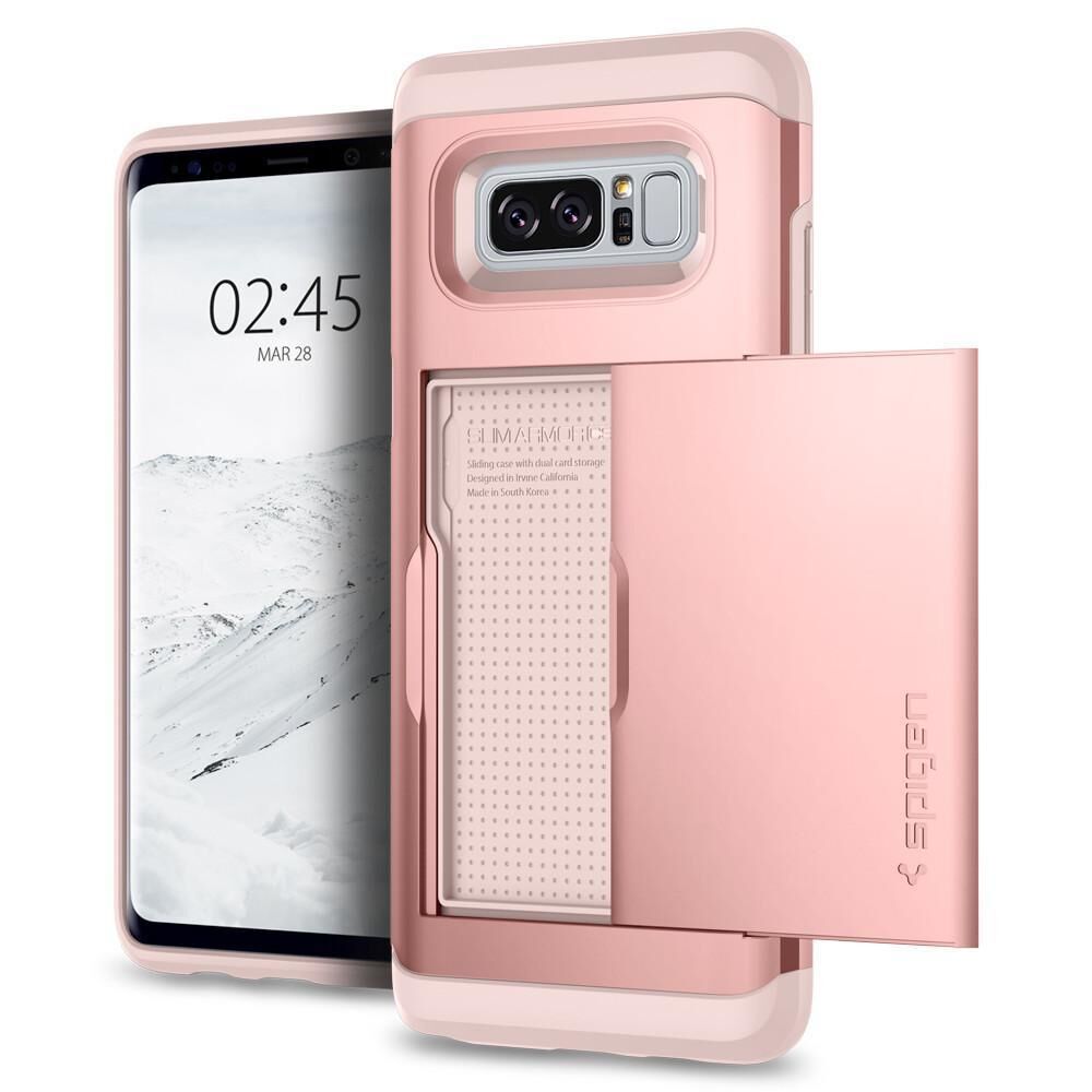 Spigen Galaxy Note 8 ile Uyumlu Kılıf Slim Armor CS Rose Gold