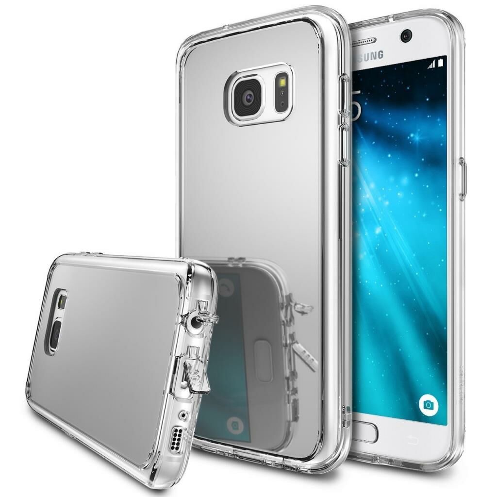 Ringke Mirror Fusion Galaxy S7 ile Uyumlu Aynalı Kılıf Silver