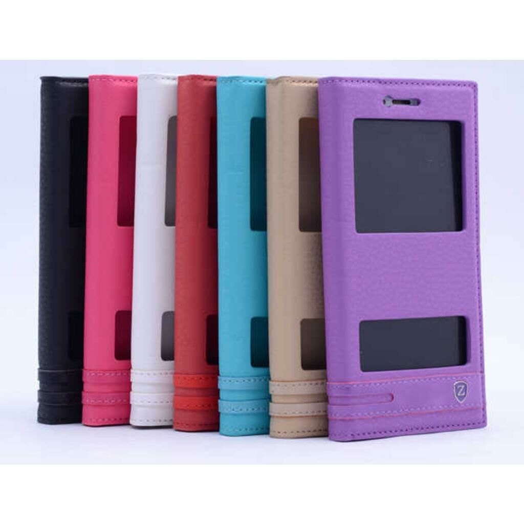 T60 ile Uyumlu Elite Serisi Pencereli Kapaklı Kılıf Kırmızı