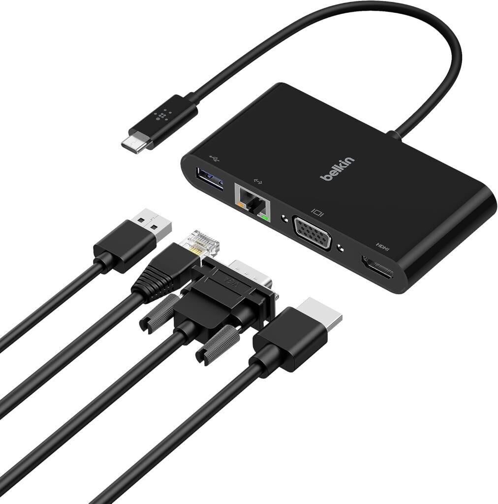 Belkin AVC005BTBK USB-C Multimedia Adaptörü