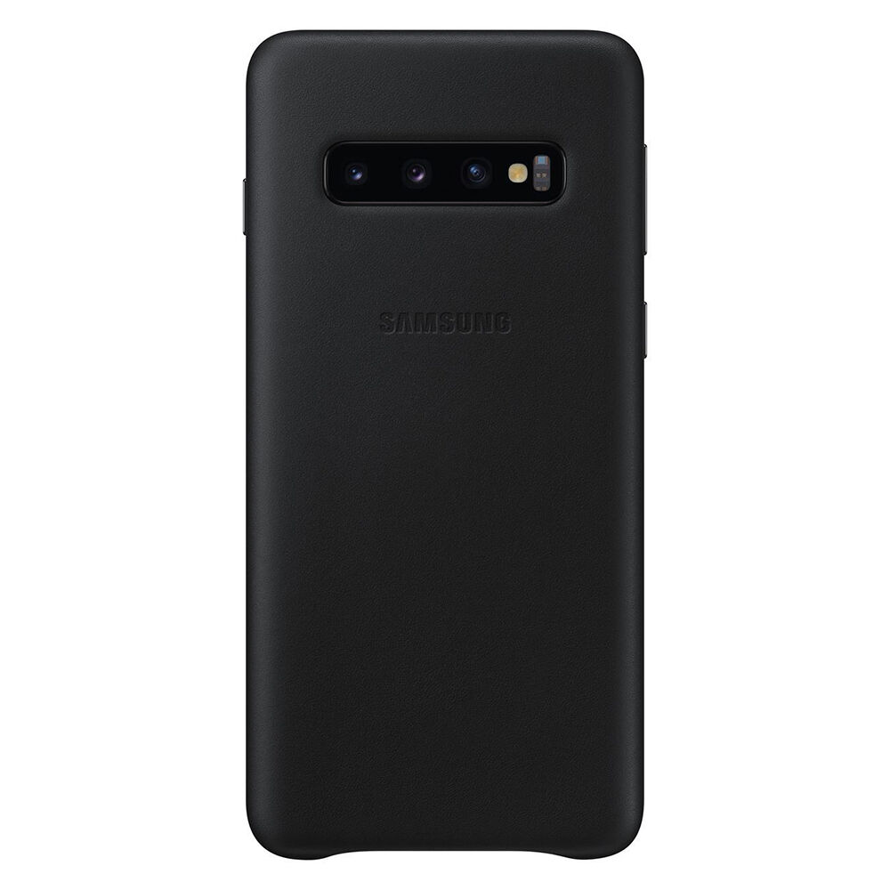 Galaxy S10 ile Uyumlu Kılıf Leather Cover Siyah EF-VG973LBEGWW (Out)