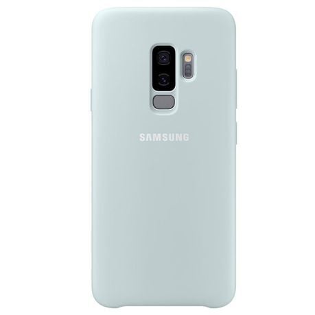 Galaxy S9 Plus ile Uyumlu Kılıf Silicone Cover Su Yeşili EF-PG965 (Out)