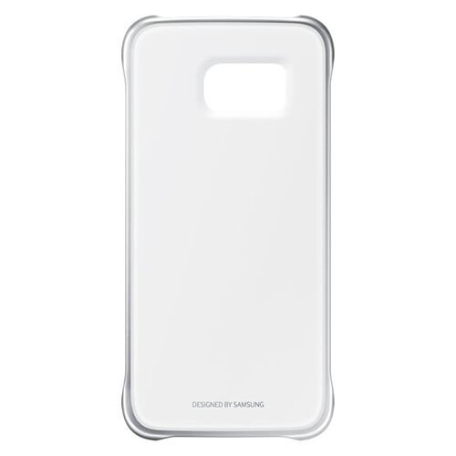 Galaxy S6 ile Uyumlu Clear Cover Gümüş EF-QG920BSEGWW (Out)