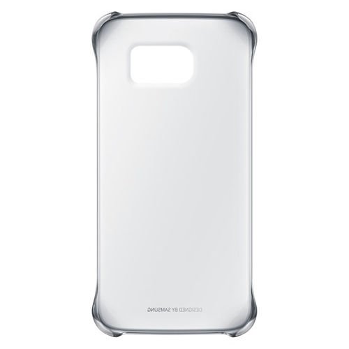 Galaxy S6 ile Uyumlu Clear Cover Gümüş EF-QG920BSEGWW (Out)