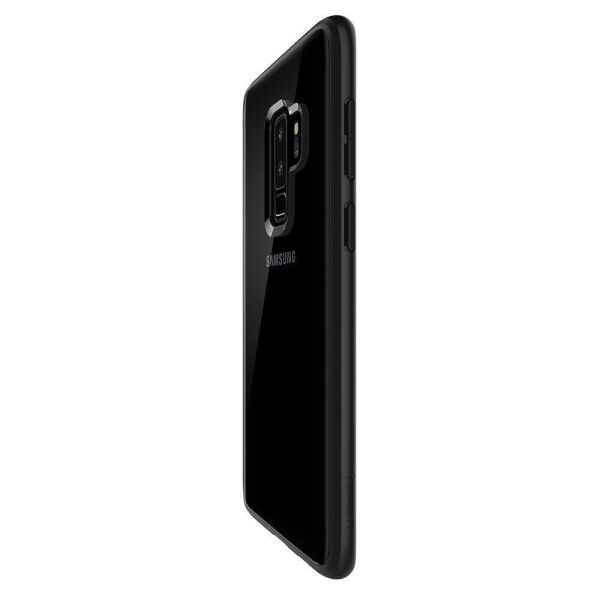Spigen Galaxy S9 Plus ile Uyumlu Kılıf Ultra Hybrid Matte Black
