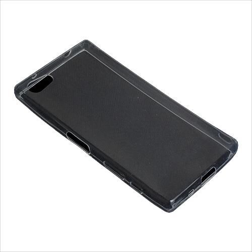 Xperia Z5 Compact ile Uyumlu Kılıf İnce Şeffaf Silikon Beyaz