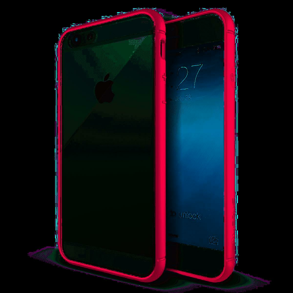 Verus iPhone 6 Plus/6S Plus ile Uyumlu Crystal Mixx Kılıf Hot Pink