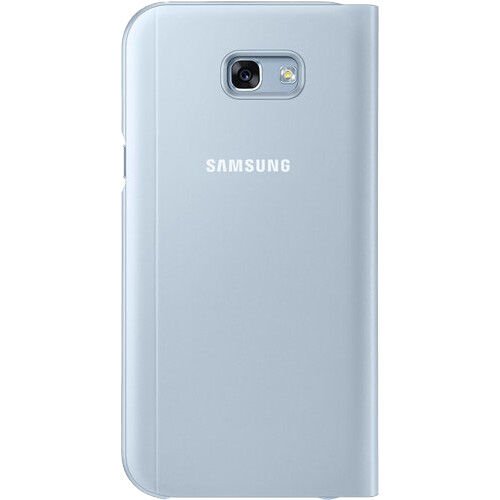 Galaxy A7(2017) ile Uyumlu S View Cover Mavi EF-CA720PLEGWW (Out)
