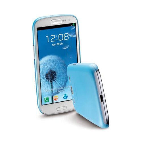 Cellular Line Galaxy S3 ile Uyumlu 035 Silikon Kılıf Mavi 035GALAXYS3B
