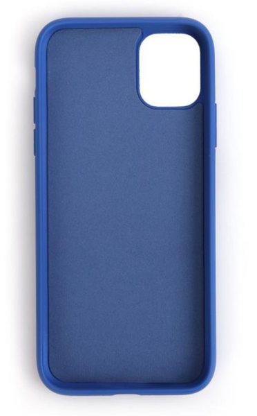 iPhone 11 Pro Max ile Uyumlu Cappy Silikon Kılıf Lacivert