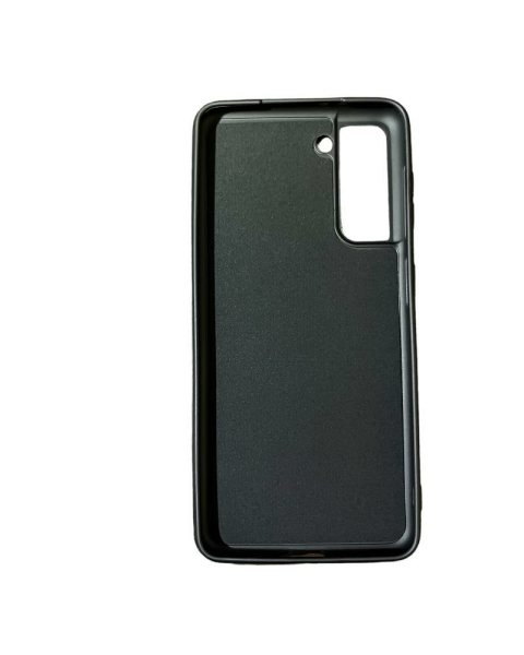 Galaxy S21 ile Uyumlu Cappy Silikon Kılıf Siyah