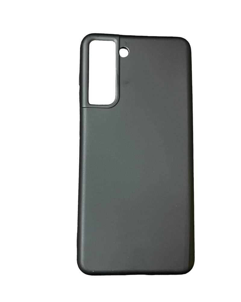 Galaxy S21 ile Uyumlu Cappy Silikon Kılıf Siyah