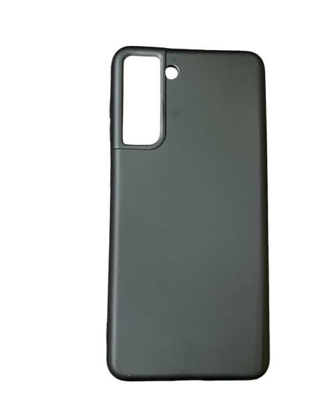 Galaxy S21 ile Uyumlu Cappy Silikon Kılıf Siyah