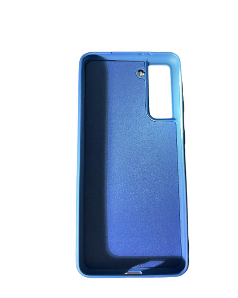 Galaxy S21 ile Uyumlu Cappy Silikon Kılıf Lacivert