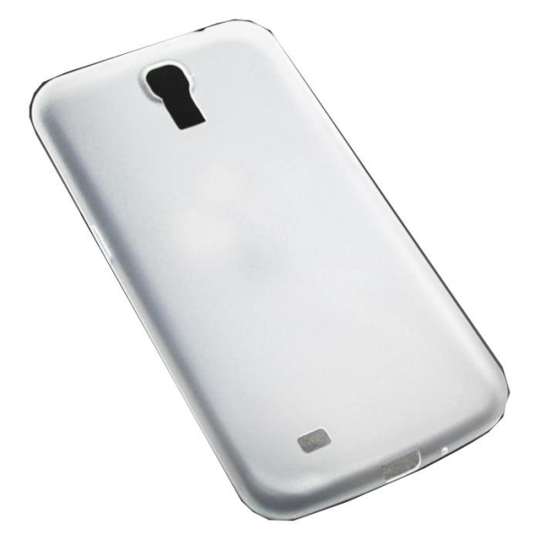 Galaxy Mega i9200 ile Uyumlu Ultra Slim Kılıf 0,3 mm Beyaz
