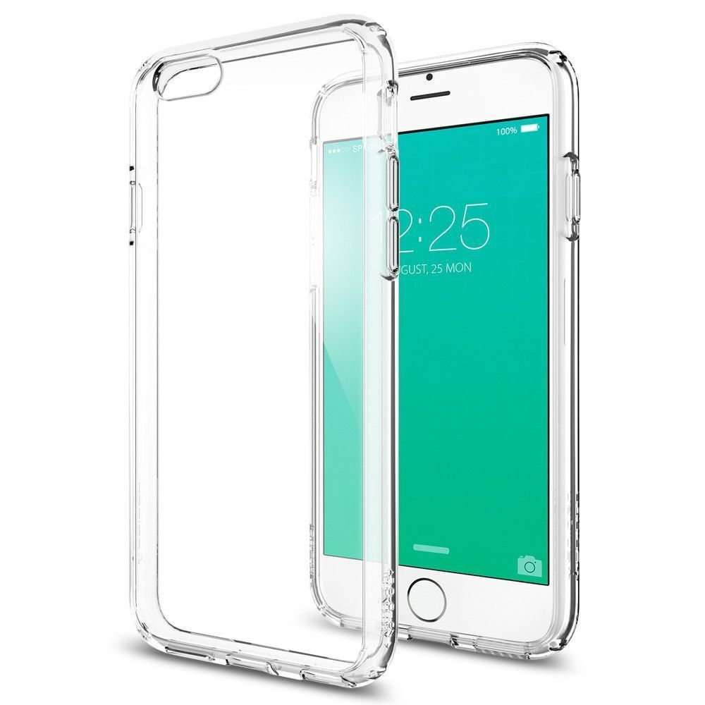 Spigen iPhone 6 Plus/6s Plus ile Uyumlu Kılıf Ultra Hybrid Crystal Clear