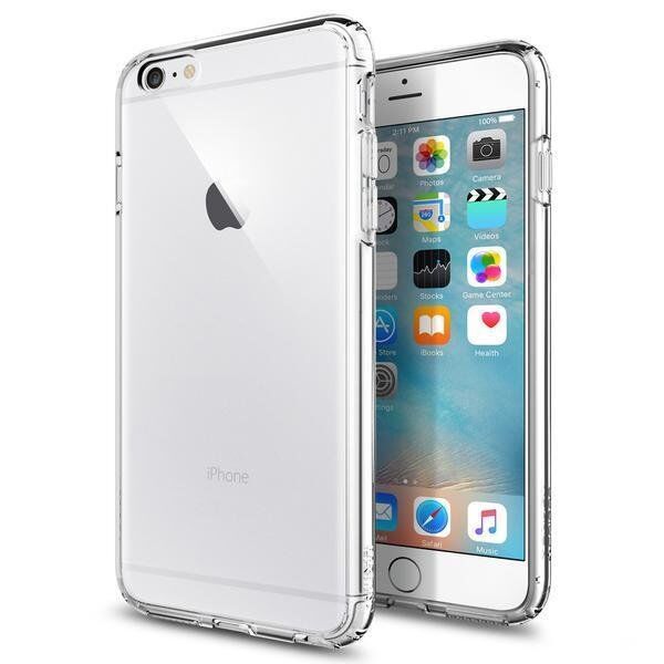 Spigen iPhone 6 Plus/6s Plus ile Uyumlu Kılıf Ultra Hybrid Crystal Clear