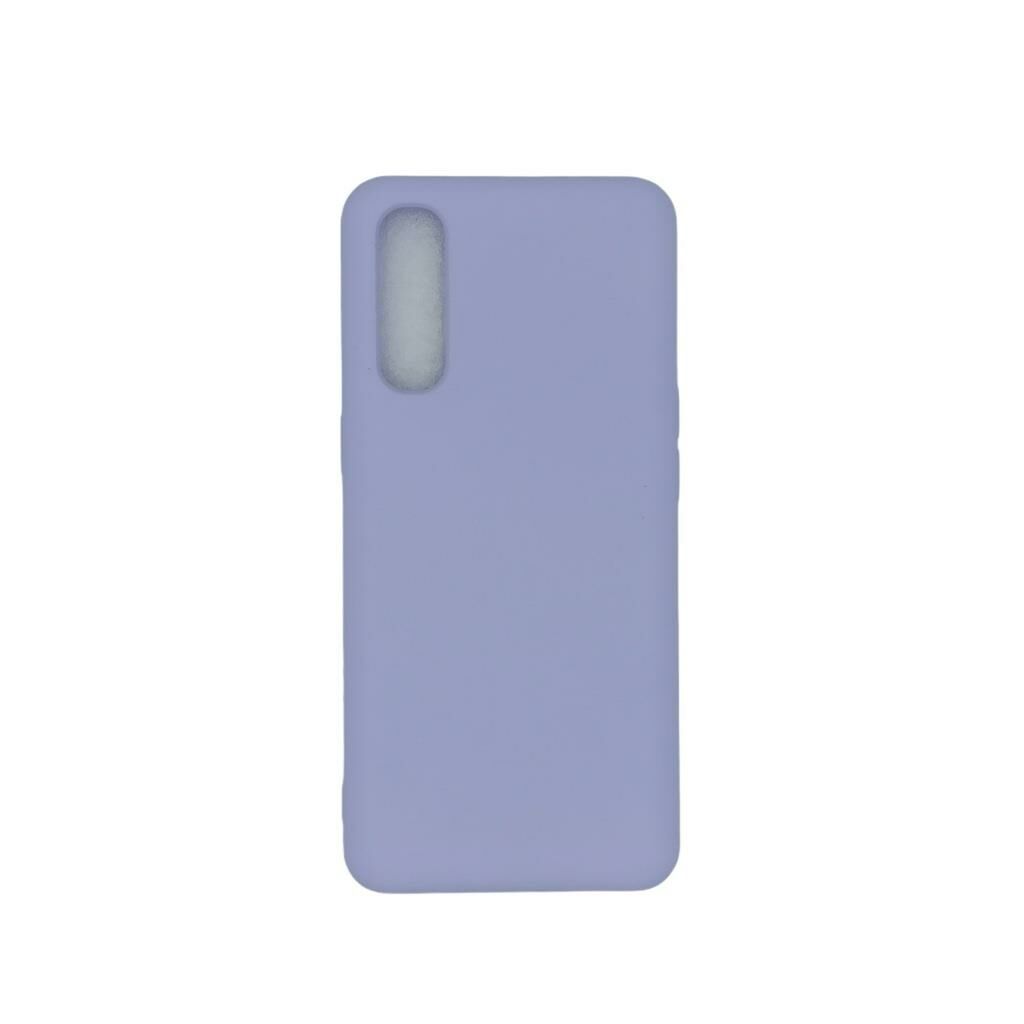 Reno 3 Pro ile Uyumlu İçi Kadife Silikon Kılıf Lila