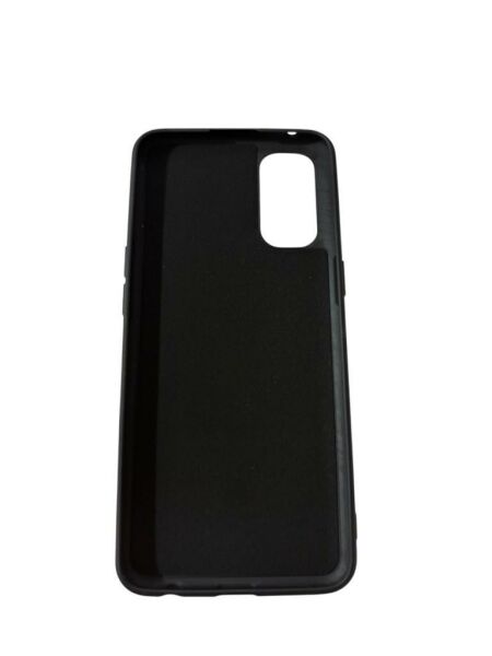 Reno 4 ile Uyumlu Cappy Silikon Kılıf Siyah
