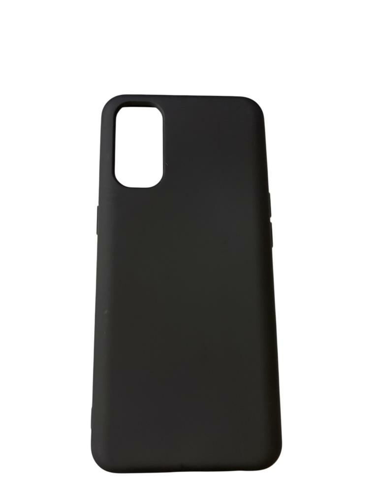 Reno 4 ile Uyumlu Cappy Silikon Kılıf Siyah