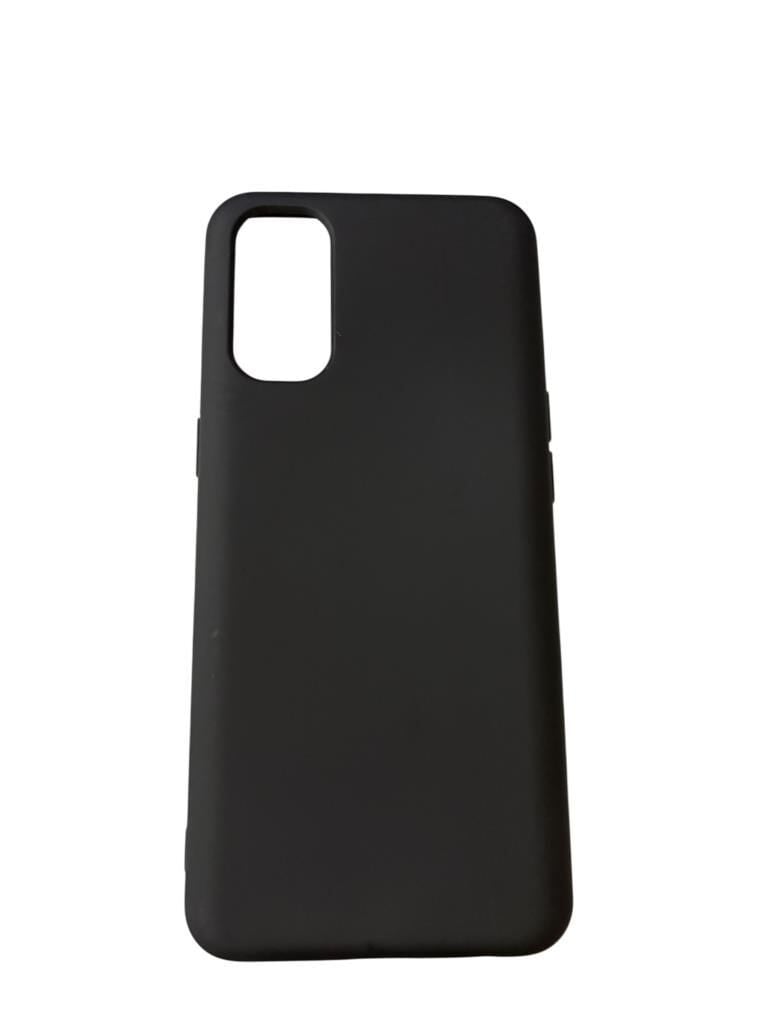 Reno 4 ile Uyumlu Cappy Silikon Kılıf Siyah