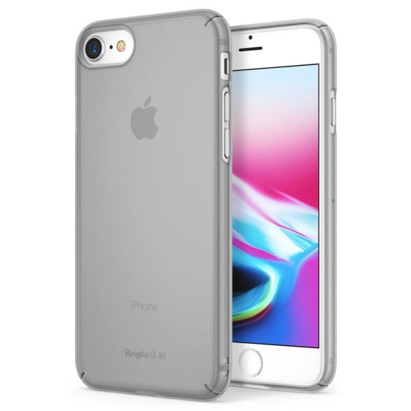 Ringke Slim Frost iPhone 7/8 ile Uyumlu KIlıf Gray
