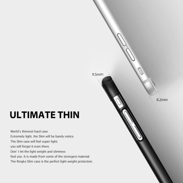 Ringke Slim Frost iPhone 7/8 ile Uyumlu KIlıf Gray