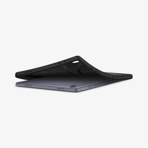Spigen Galaxy Tab A7 ile Uyumlu Kılıf Rugged Armor Black