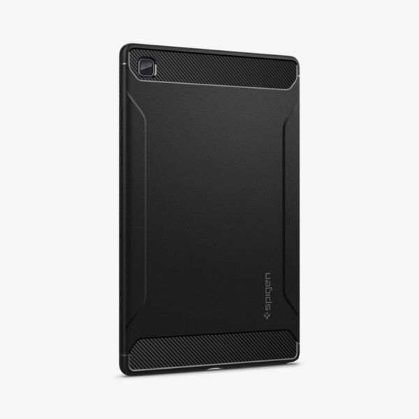 Spigen Galaxy Tab A7 ile Uyumlu Kılıf Rugged Armor Black