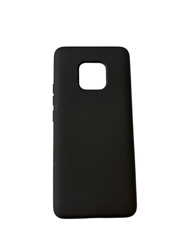 Mate 20 Pro ile Uyumlu Cappy Silikon Kılıf Siyah
