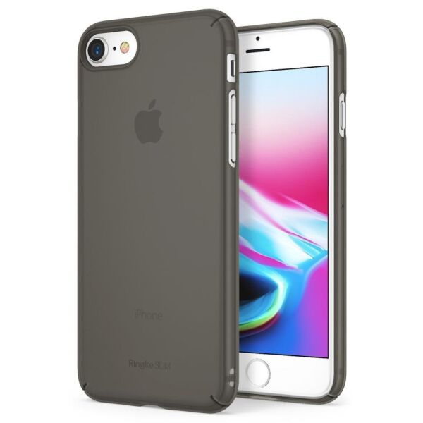 Ringke Slim Frost iPhone 7/8 ile Uyumlu KIlıf Black