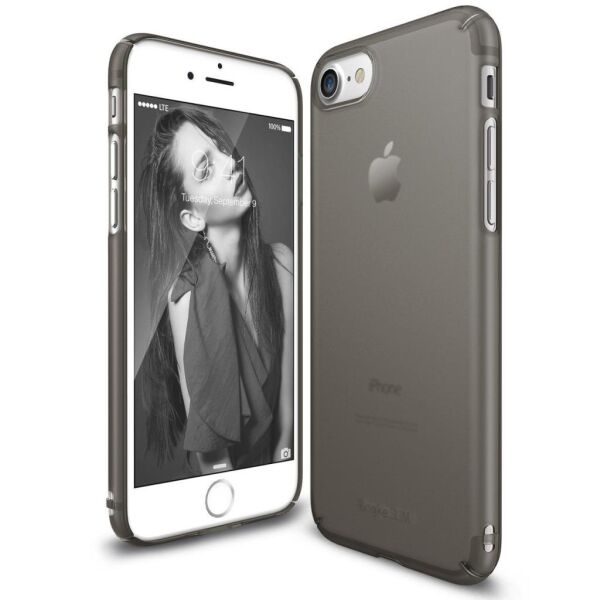 Ringke Slim Frost iPhone 7/8 ile Uyumlu KIlıf Black