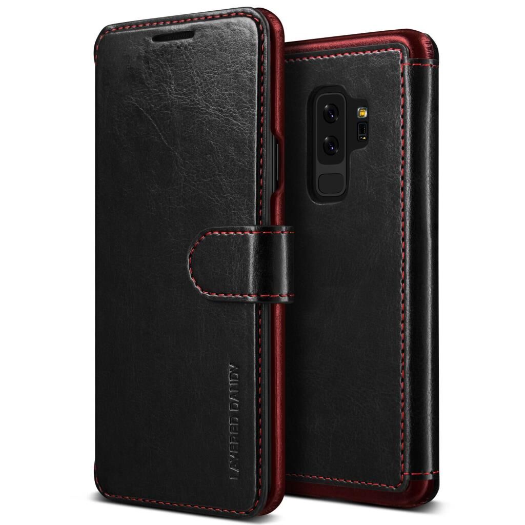 VRS Design Galaxy S9 Plus ile Uyumlu Layered Dandy Kılıf Black