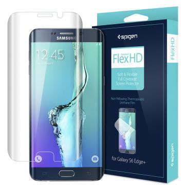 Spigen Galaxy S6 Edge Plus ile Uyumlu Ekran Koruyucu Flex HD