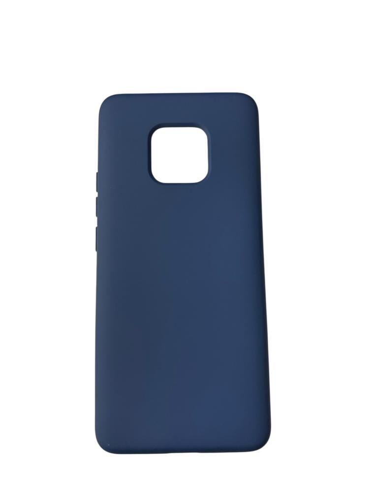 Mate 20 Pro ile Uyumlu Cappy Silikon Kılıf Lacivert