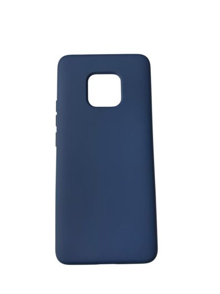 Mate 20 Pro ile Uyumlu Cappy Silikon Kılıf Lacivert