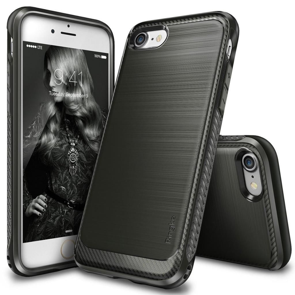 Ringke Onyx iPhone 7/8 ile Uyumlu KIlıf Mist Gray