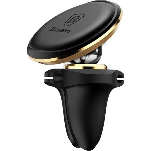 Baseus Klipsli Manyetik Araç Telefon Tutucu Gold SUGX-A0V
