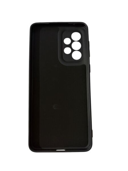 Galaxy A33 ile Uyumlu Cappy Silikon Kılıf Siyah