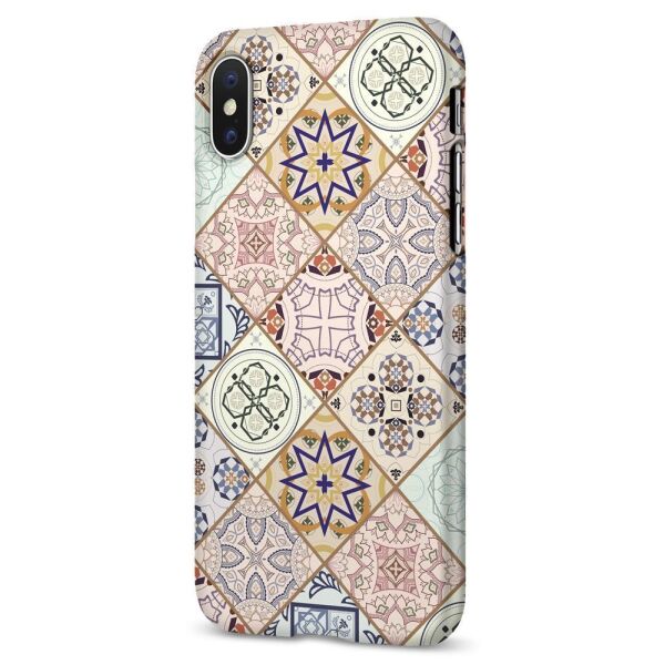Spigen iPhone XS / iPhone X ile Uyumlu Kılıf Thin Fit Design Edition Arabesque