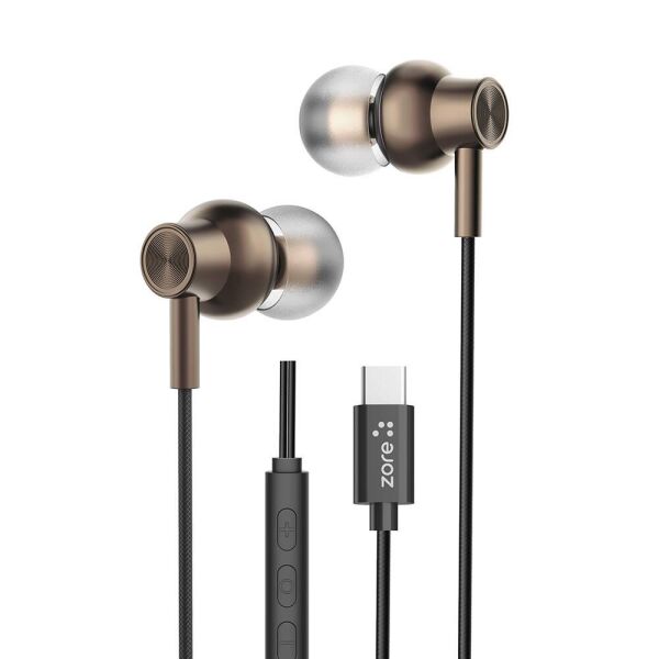 Zore Er-09 Sq Surround 3D Hi-Res Magnetik Özellikli Type-C Kablolu Kulak Içi Kulaklık