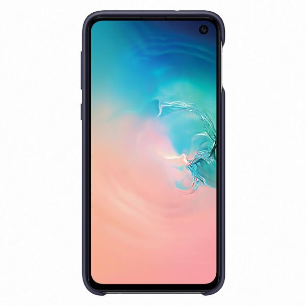 Galaxy S10e ile Uyumlu Kılıf Silicone Cover Lacivert EF-PG970TNEGWW