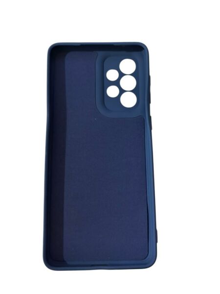 Galaxy A33 ile Uyumlu Cappy Silikon Kılıf Lacivert