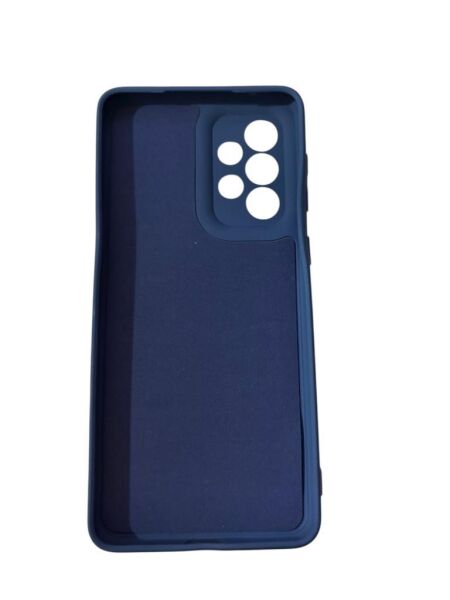 Galaxy A33 ile Uyumlu Cappy Silikon Kılıf Lacivert